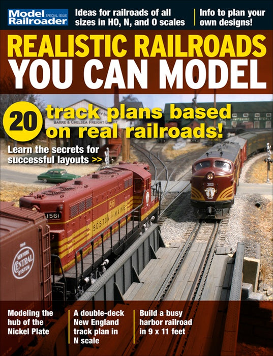 Kalmbach Model Railroader Realistic Railroads You Can Model Winter 2020