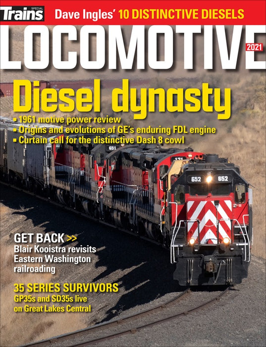 Kalmbach Trains Locomotive Annual 2021 Magazine