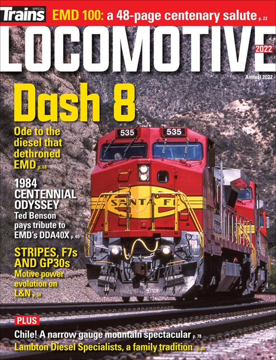 Kalmbach Trains Locomotive Annual 2022 Magazine
