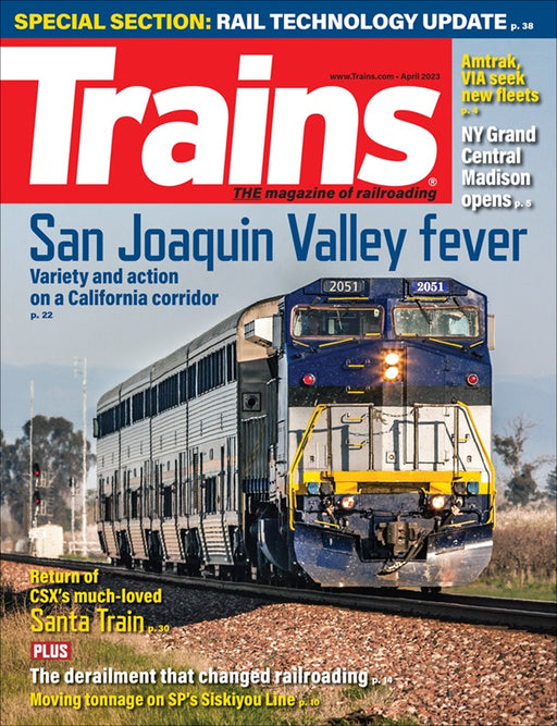 Kalmbach Trains Magazine April 2023