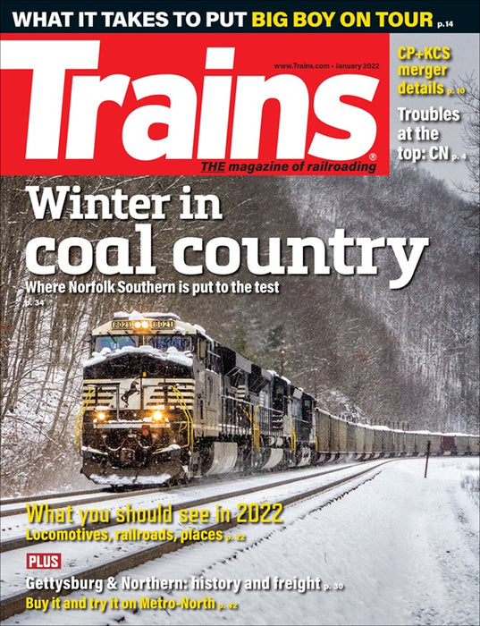 Kalmbach Trains Magazine January 2022