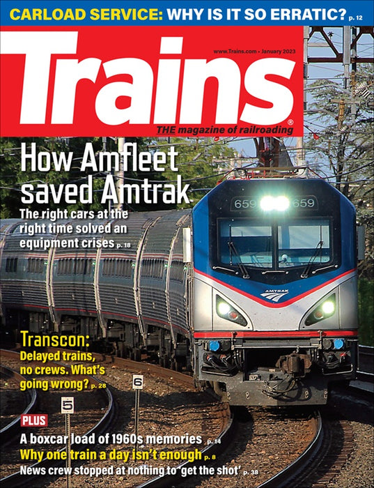 Kalmbach Trains Magazine January 2023