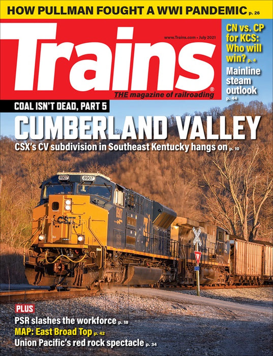 Kalmbach Trains Magazine July 2021