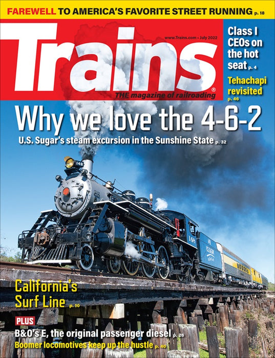 Kalmbach Trains Magazine July 2022