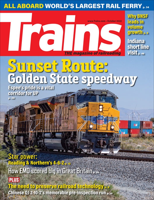 Kalmbach Trains Magazine October 2022