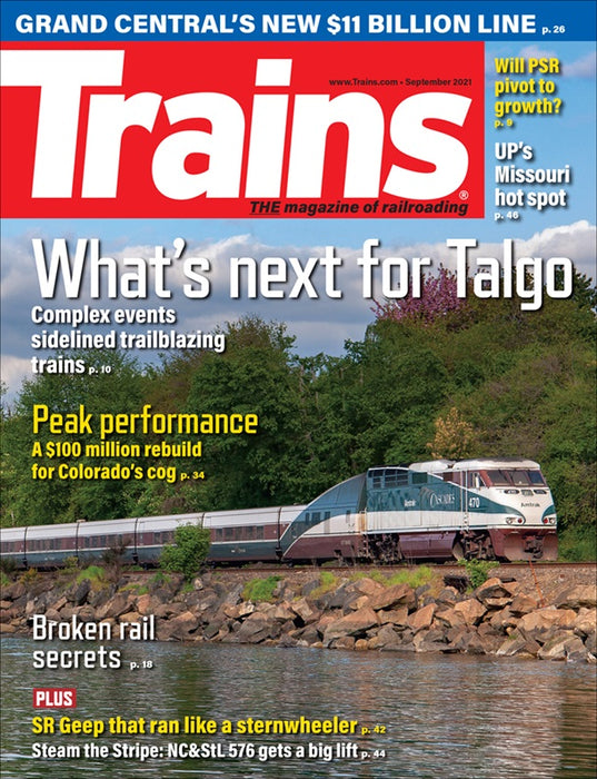 Kalmbach Trains Magazine September 2021