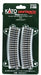 Kato 2280 HO Scale UniTrack 370mm 14-9/16" Radius Curve 22.5 Degree (4 Pack)