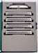 Kato 106-8001BDCC N Scale Amtrak Northeast Corridor ACS-64 621 (DCC) Amfleet I 5 Unit Set
