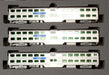 Kato 106-8703DCC N Scale Gallery Bi-Level Commuter Train Metra 3 Car Set with DCC (NO Track or Power