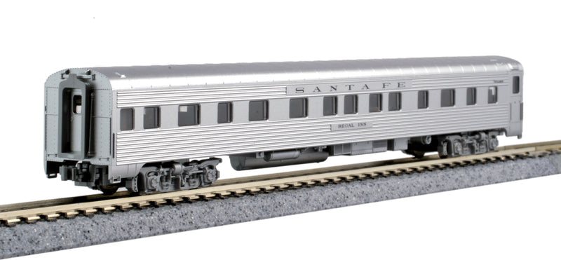 KATO 156-0907 N Scale 4-4-2 Transcontinental Sleeper Passenger Car PRR/ATSF Regal Inn