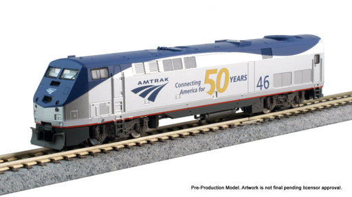 Kato 176-6034 N Scale GE P42 Genesis Diesel Locomotive Amtrak Phase V 50th Anniversary 46