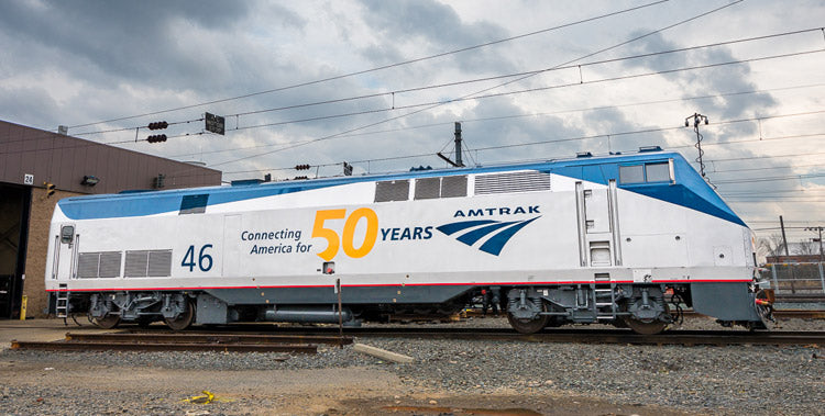Kato 176-6034DCC N Scale GE P42 Genesis Amtrak Phase V 50th Anniversary 46 with DCC