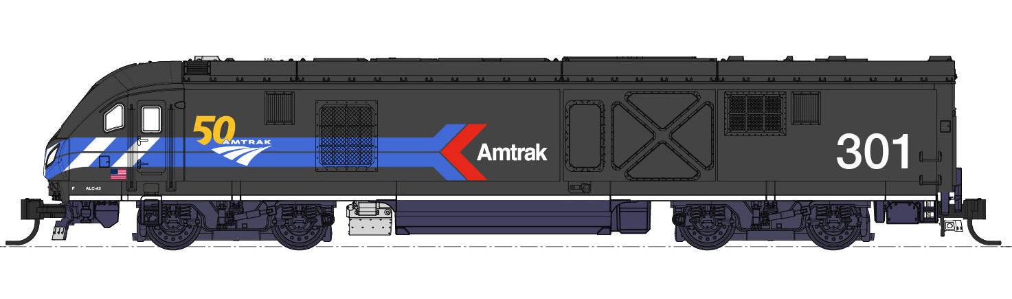 N)KATO ALC-42 Amtrak Day One #301 50周年ロゴ 中古品 | ME-CFS.NET