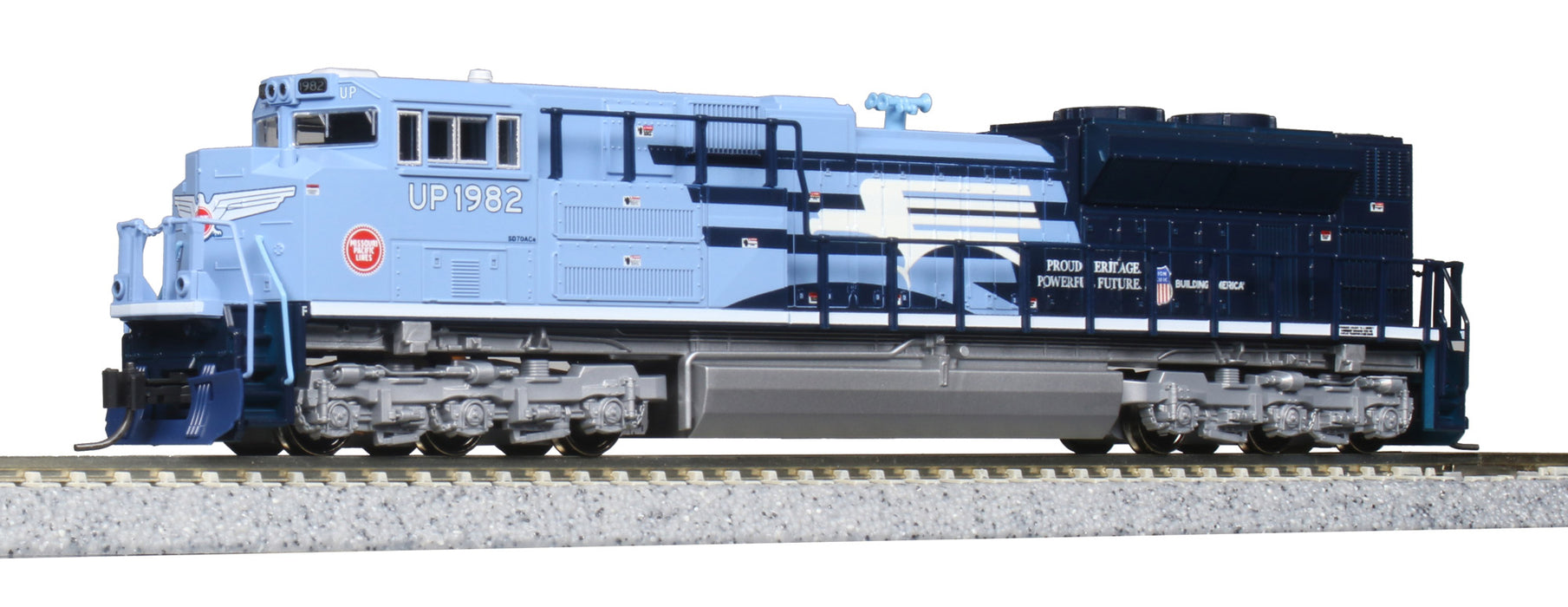 Kato 176-8408DCC N Scale EMD SD70ACe Union Pacific MP Heritage UP