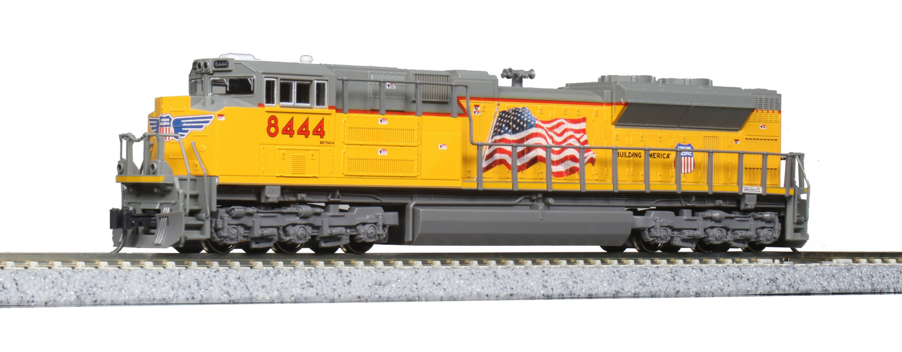 KATO 176-8438 N Scale EMD SD70ACe Union Pacific UP 8497 — White