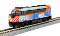 Kato 176-9105 DCC N Scale EMD F40PH Diesel Metra "Fox River Grove" 174 with DCC