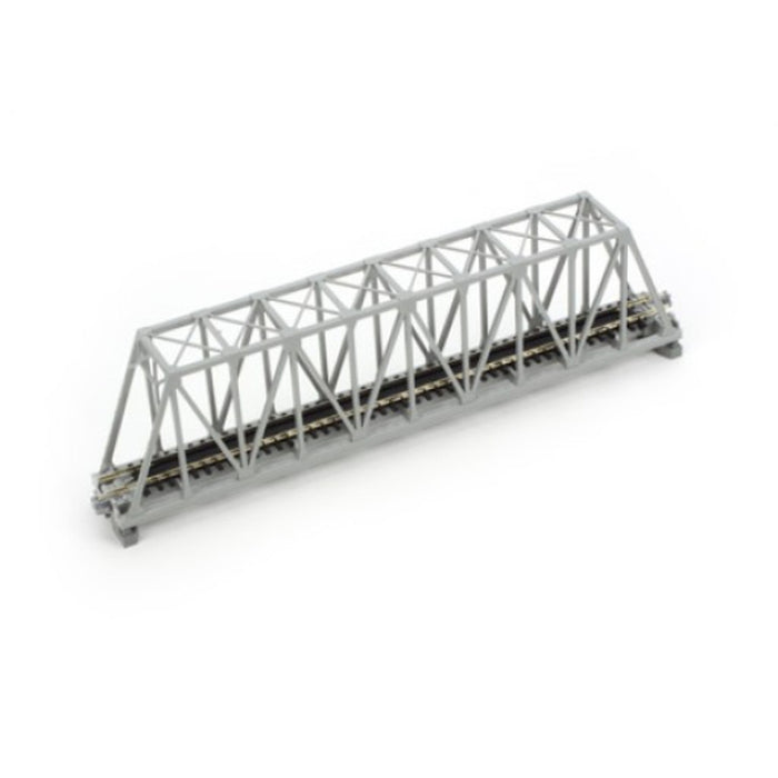 Kato 20432 N Scale UniTrack 248mm 9-3/4" Truss Bridge, Gray