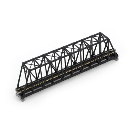 Kato 20434 N Scale UniTrack 248mm 9-3/4" Truss Bridge, Black