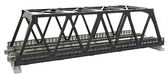 Kato 20438 N Scale UniTrack 248mm 9-3/4" Double Track Truss Bridge, Black