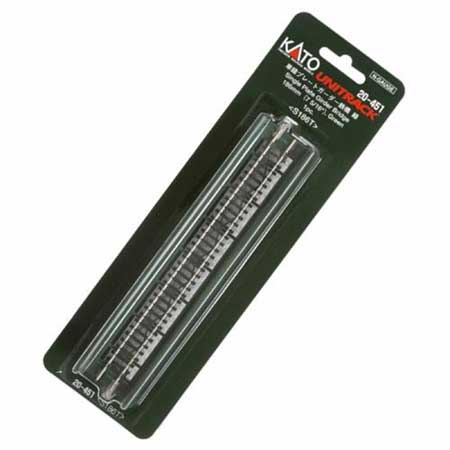 Voie Droite Kato UniTrack N - 186 Mm (7 5/16") - Avec Traverses Béton - Référence 20-012