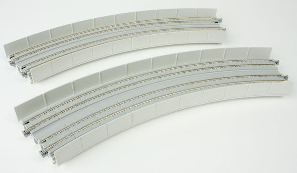 Kato 20-544 N Scale UniTrack 15"/16.4" 45Degree Double Track Viaduct Curve (2 Pack)