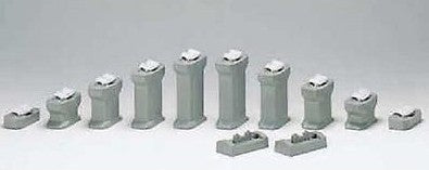 Kato 23-016 N Scale UniTrack Gradual Incline Pier Set