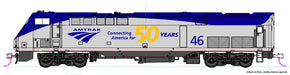 Kato 37-6112LS HO Scale GE P42 Genesis Phase V Late Amtrak "50th" 46 DCC and LokSound