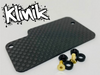 Klinik RC KRC22X4RADIO TLR 22X-4 Buggy Carbon Radio Plate
