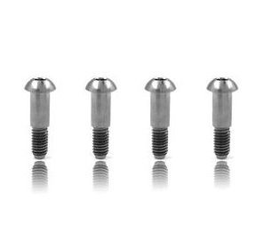Klinik RC KRCKPS224 TLR 22-4 22 4.0 22T 4.0 Titanium King Pin and Caster Block Screw Set