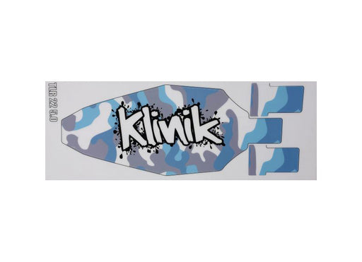 Klinik RC KRCWSKIN22 Black and White Chassis Protector for TLR 22 5.0 Series
