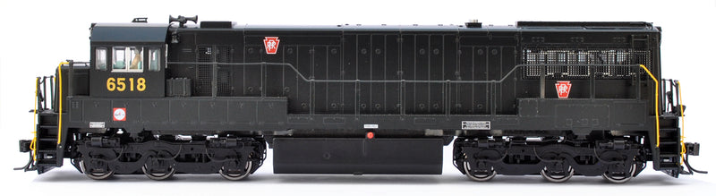 Korea Brass HO Scale U252018 GE U25C Diesel PRR #6513 - NOS