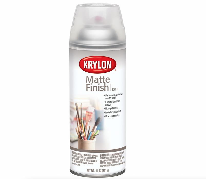 Krylon 1311 11oz Matte Finish Clear Spray Paint