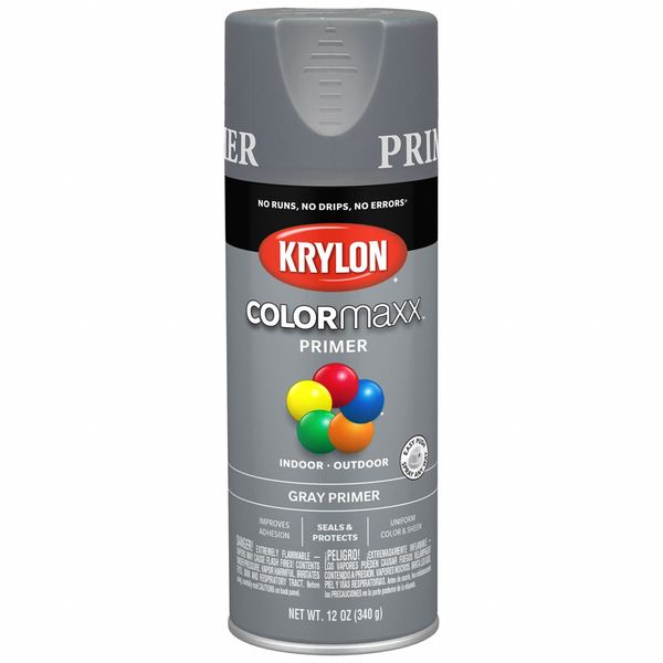 Krylon 5582 12oz All Purpose Gray Primer Spray Paint