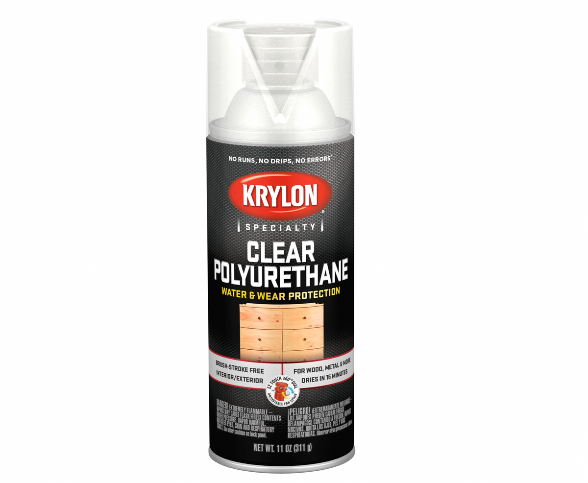 Krylon 7005 11oz Polyurethane Gloss Spray Paint — White Rose Hobbies