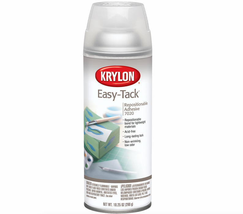 Krylon 7020 10.25oz Easy Tack Spray Adhesive