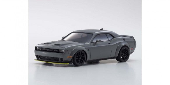 Kyosho 3261G AWD Mini-Z Dodge Challenger SRT Hellcat Redeye Readyset Destroyer Gray