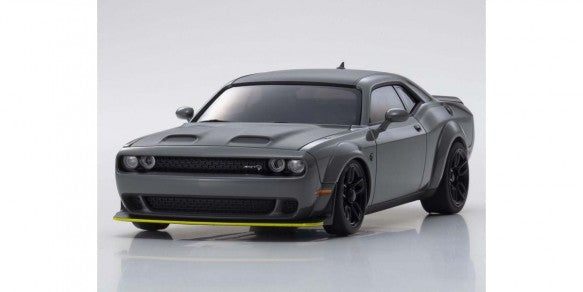 Kyosho 3261G AWD Mini-Z Dodge Challenger SRT Hellcat Redeye Readyset Destroyer Gray