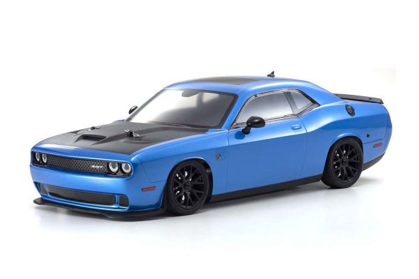Kyosho 34415T2 1/10 RTR 4WDFAZER Mk2 2015 Dodge Challenger Hellcat B5 Blue
