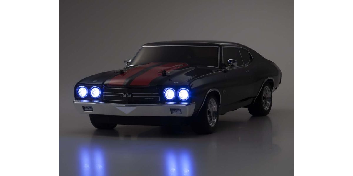 Kyosho 34416T2 1/10 RTR 4WD FAZER Mk2 1970 Chevy Chevelle SS 454 Black and Red