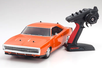 Kyosho 34417T1 1/10 RTR 4WD FAZER Mk2 1970 Dodge Charger Hemi Orange