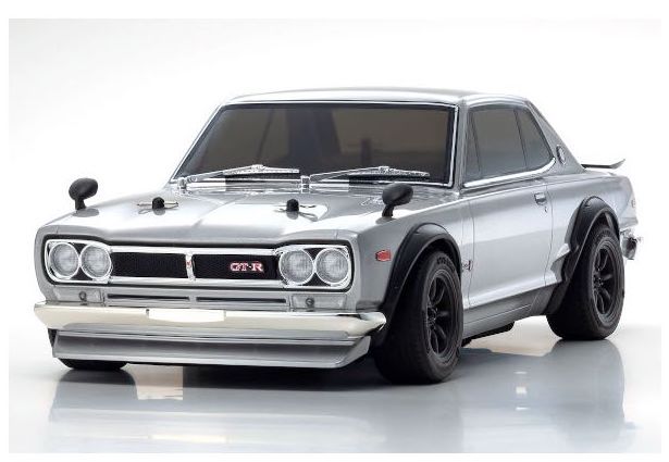 Kyosho 34425T1 1/10 RTR 4WD FAZER Mk2  FZ02 Nissan Skyline 2000GT-R Silver