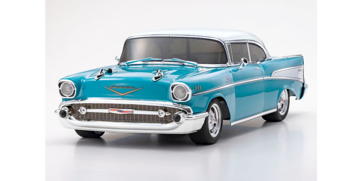 Kyosho 34433T1 1/10 Readyset 4WD FAZER Mk2 1957 Chevy Bel Air Coupe Tropical Turquoise