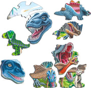 Larsen Puzzles 7912 Happy Dino Children's 43 Piece Jigsaw Puzzle