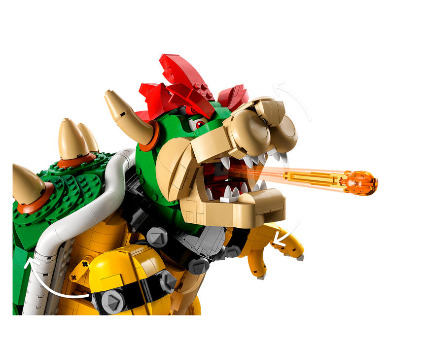 Bowser lego super mario sales