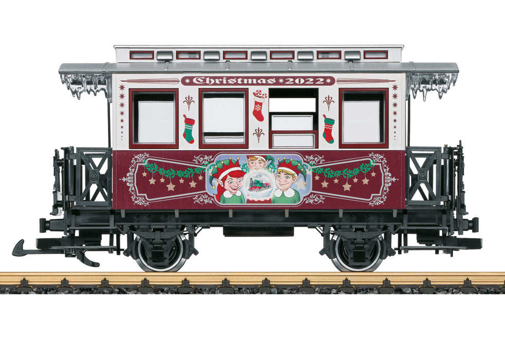 LGB 36022 G Gauge Christmas 2022 Add On Car