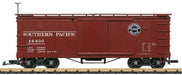 LGB 40941 G Gauge Wooden Boxcar Southern Pacific SP 14496