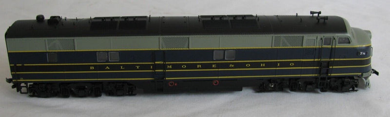 Life-Like 433-21059 HO Scale Proto 2000 EMD E7 Diesel B&O 78 - USED