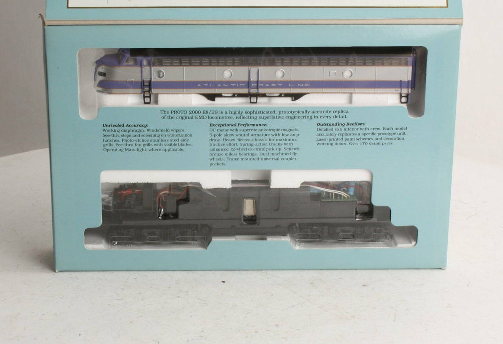 Life-Like 433-8183 HO Scale Proto 2000 EMD E8A Diesel Atlantic Coast Line ACL 500 - NOS