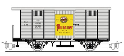 Liliput L294281 HOe Scale Bierwagen 'Murauer-Bier' STLB NOS