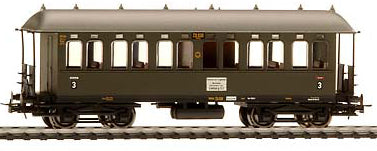 Liliput L381803 HO Scale 3rd Class Coach Deutsche Reichsbahn DR NOS